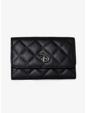 Disney Signature D Logo Quilted Vegan Leather Foldover Wallet, , hi-res