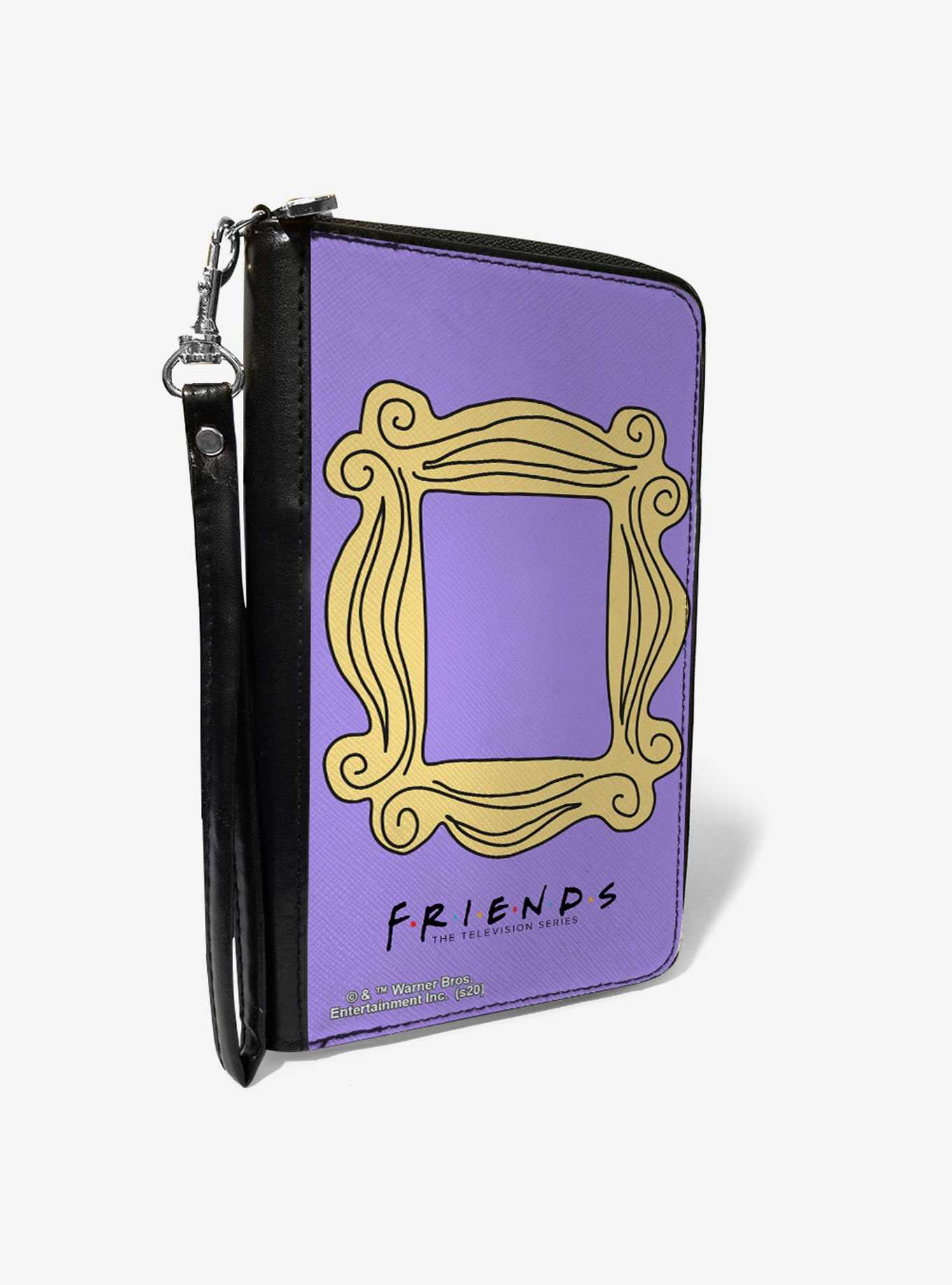 Friends Monicas Peephole Frame Zip Around Wallet, , hi-res
