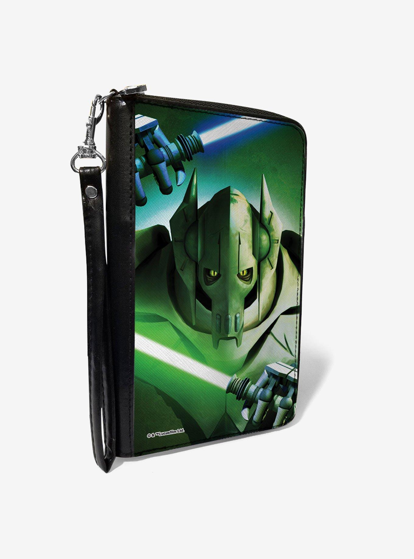 Star Wars the Clone Wars Grievous Lightsaber Zip Around Wallet, , hi-res