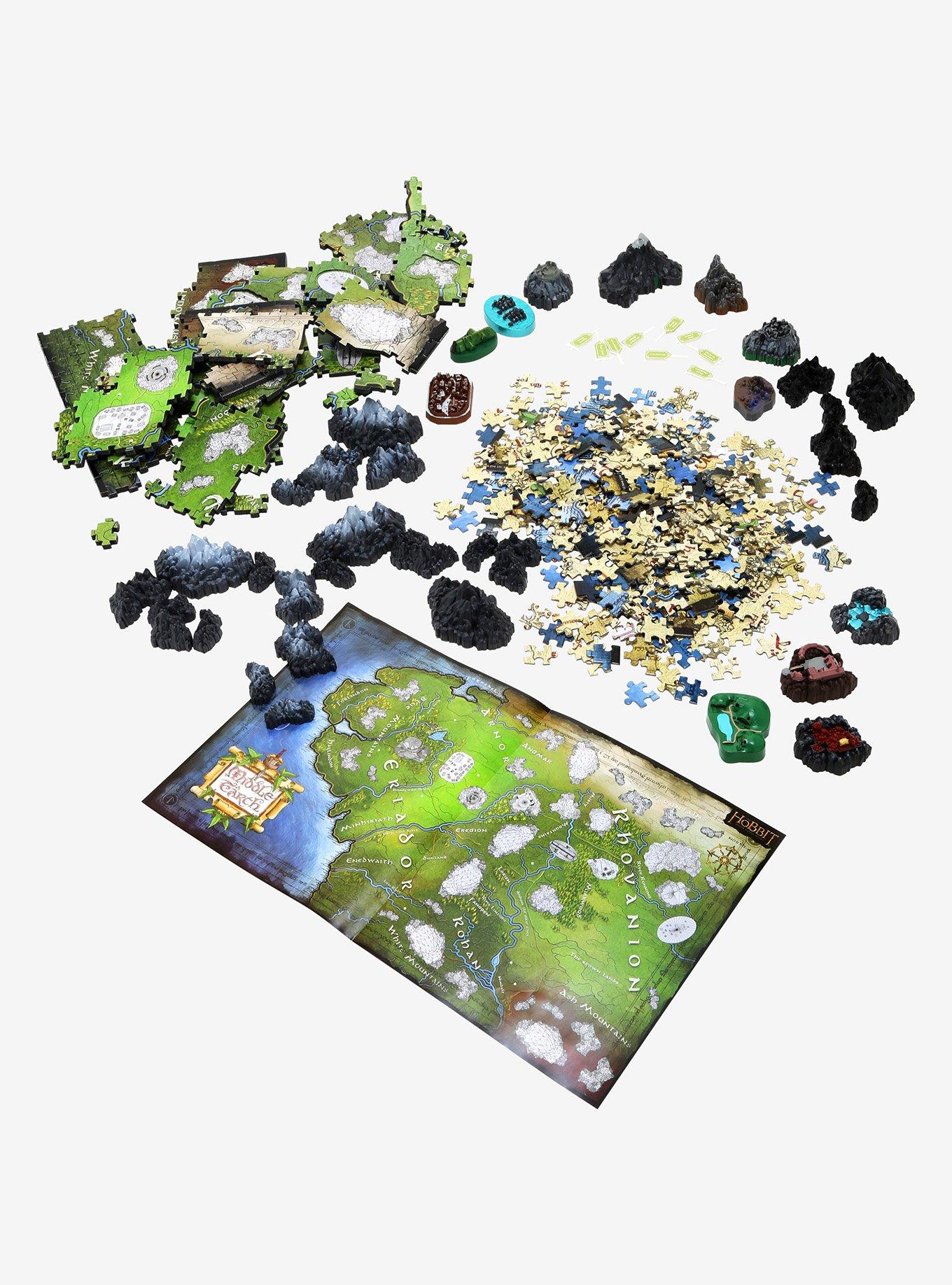 The Hobbit Middle-earth 4D Puzzle, , hi-res