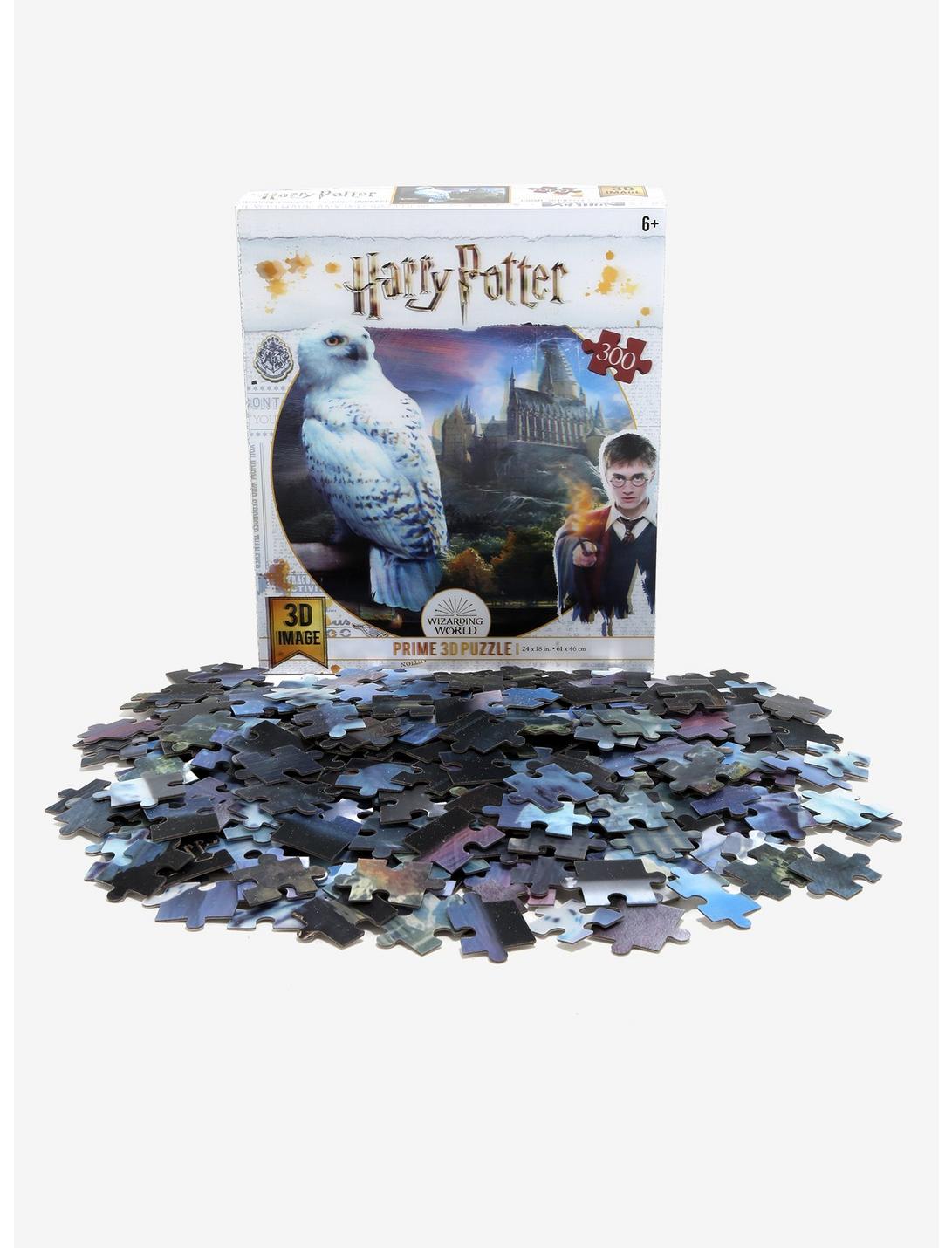 Harry Potter Hedwig Lenticular 300-Piece Puzzle, , hi-res