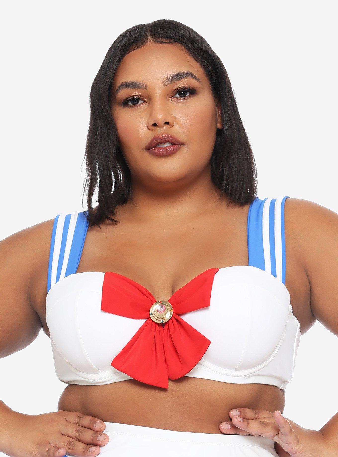 Sailor Moon Cosplay Swim Top Plus Size | Hot Topic