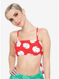 Disney Lilo & Stitch Leaf Print Swim Top, WHITE, hi-res
