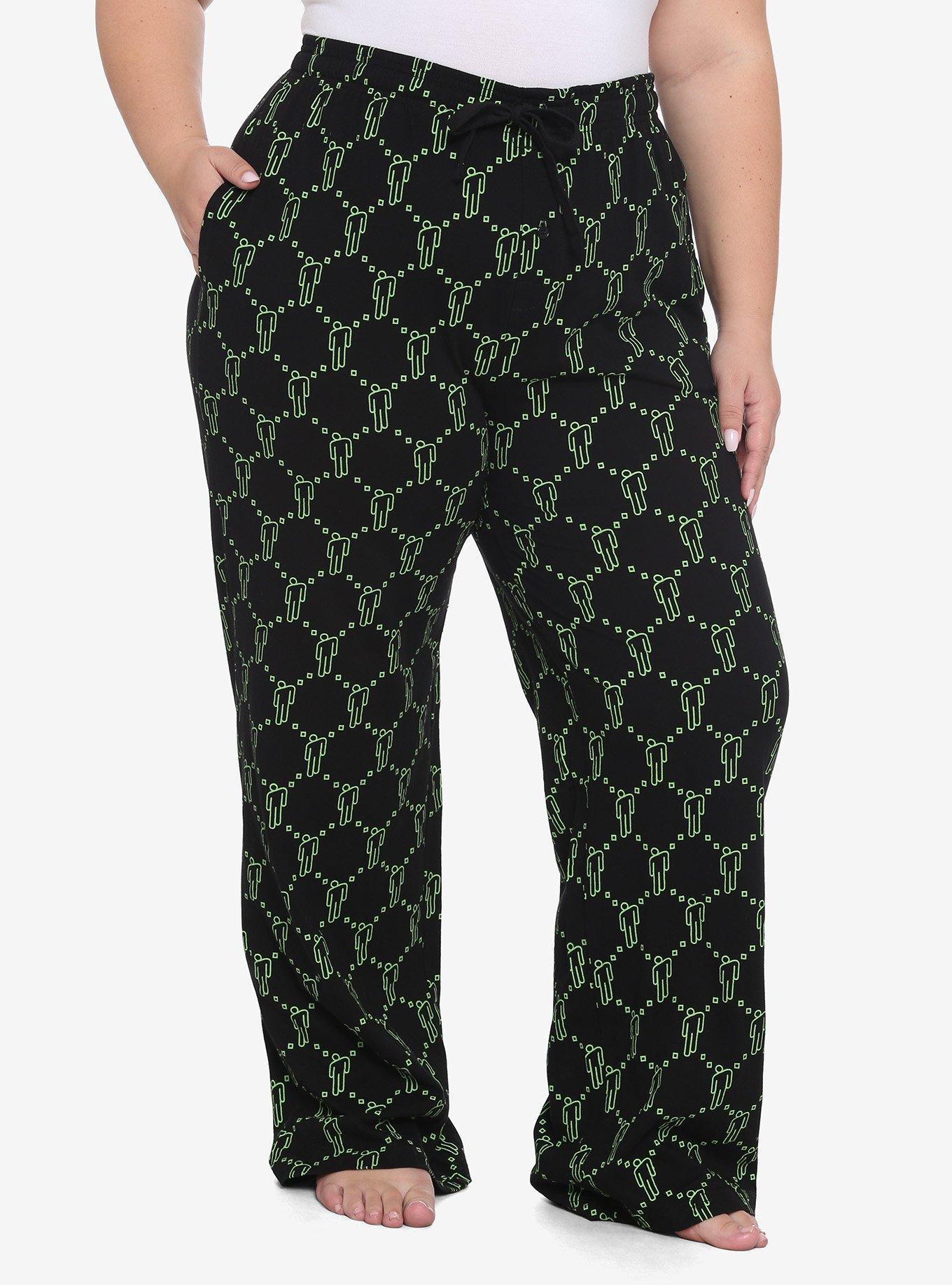 Billie Eilish Blohsh Girls Pajama Pants Plus Size