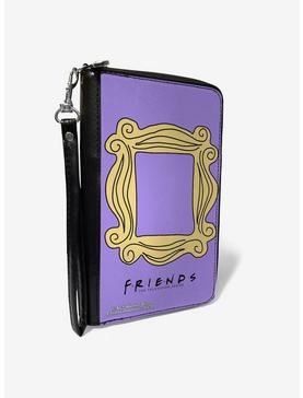 Friends Peephole Frame Zip Around Wallet, , hi-res