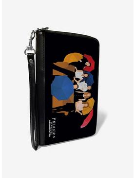 Friends Umbrella Ill Be There For You Zip Around Wallet, , hi-res