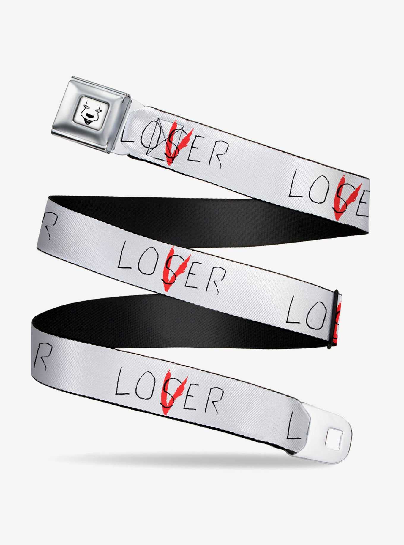 It Chapter Two Loser Lover Quote Youth Seatbelt Belt, , hi-res
