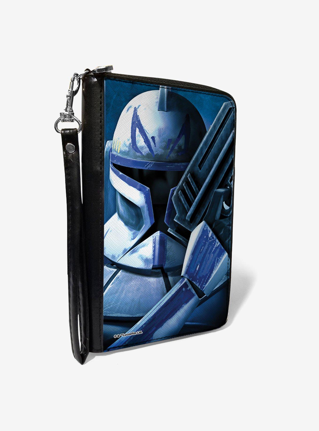 Star Wars the Clone Wars Clone Captain Rex Zip Around Wallet, , hi-res