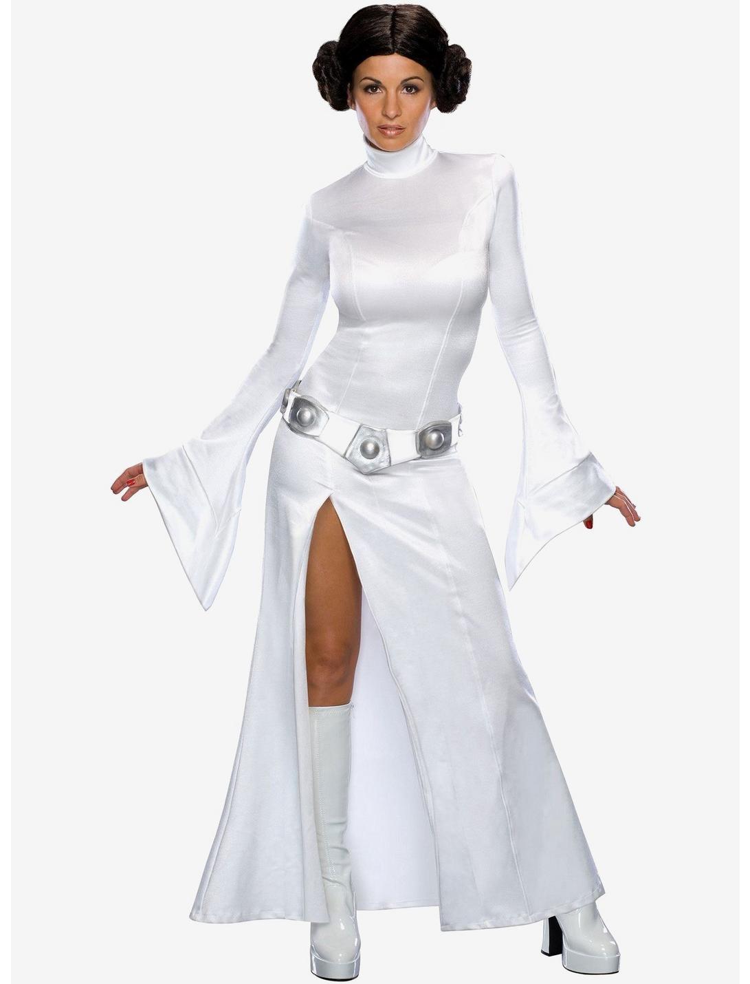 Star Wars Princess Leia Secret Wishes Costume, WHITE, hi-res