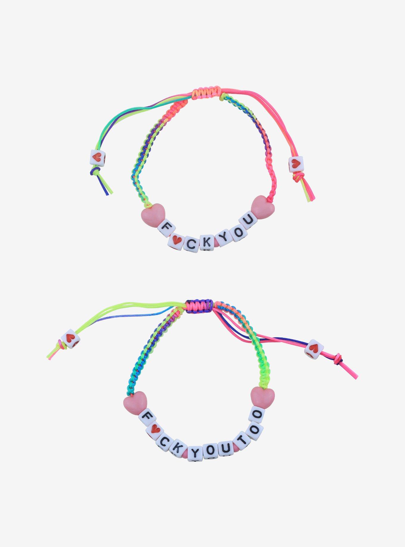 F*ck You Best Friend Bracelet Set, , hi-res
