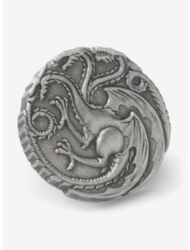 Game Of Thrones Targaryen Dragon Antiqued Lapel Pin, , hi-res