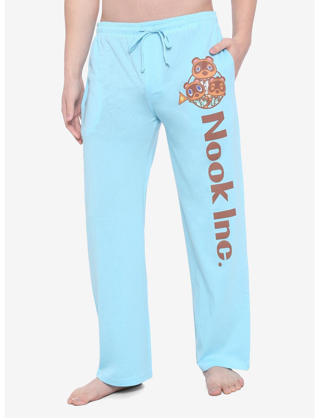 Animal Crossing: New Horizons Nook Inc. Pajama Pants, BLUE, hi-res