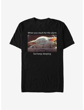 Star Wars The Mandalorian The Child Sleep Meme T-Shirt, , hi-res
