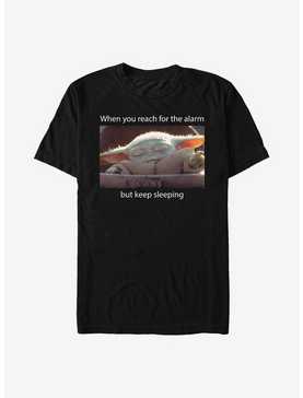 Star Wars The Mandalorian The Child Sleep Meme T-Shirt, , hi-res