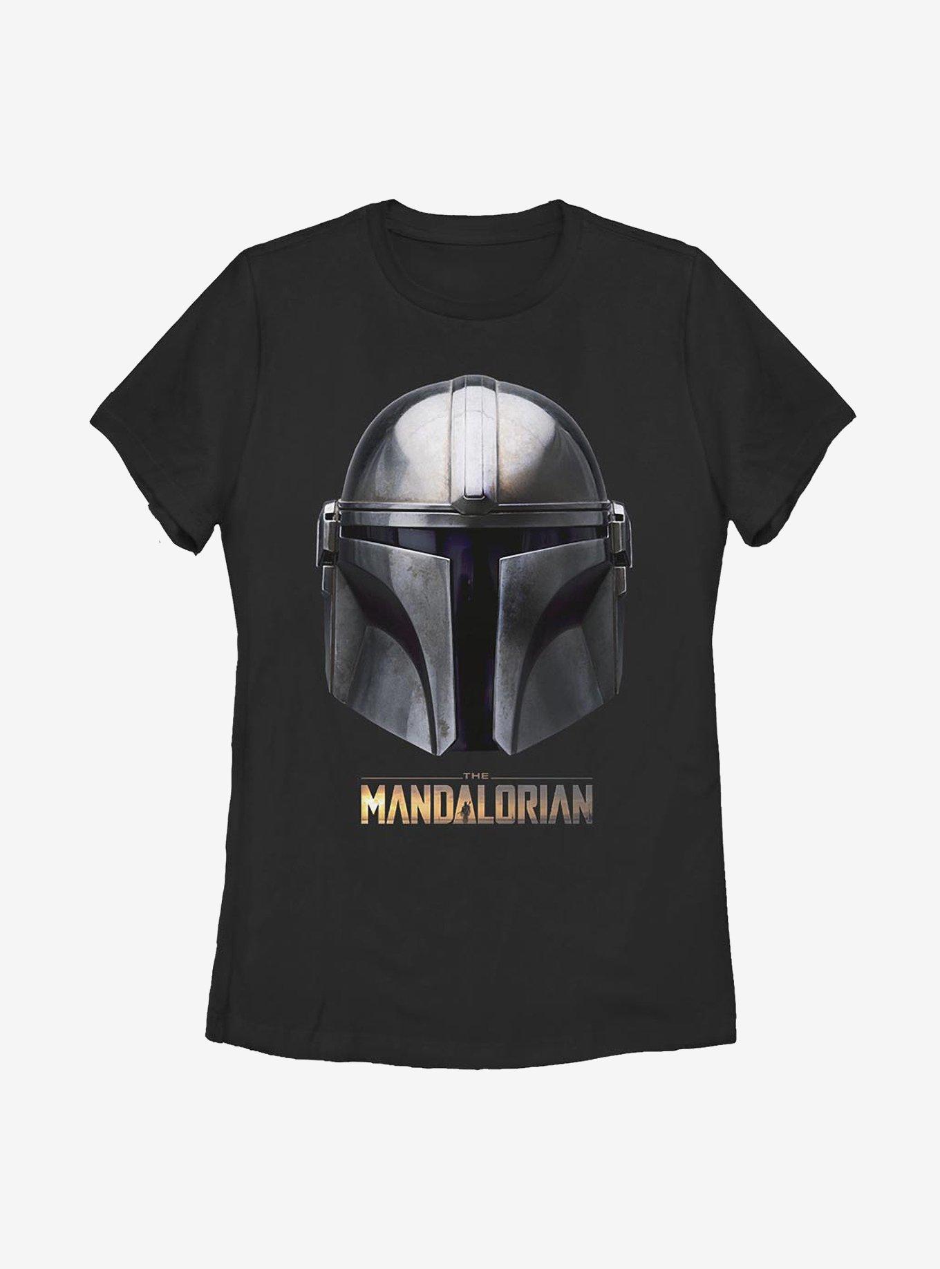 Star Wars The Mandalorian Helmet Womens T-Shirt, , hi-res
