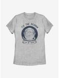 Star Wars The Mandalorian The Child Snow Baby Womens T-Shirt, ATH HTR, hi-res