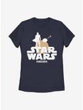 Star Wars The Mandalorian The Child Sunset Duo Womens T-Shirt, NAVY, hi-res