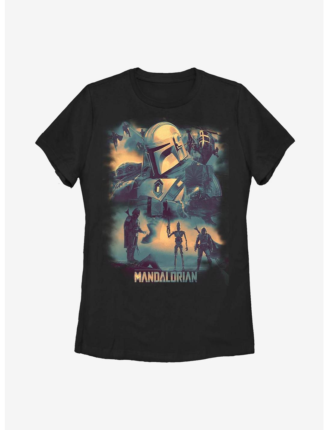 Star Wars The Mandalorian The Child Mando Memory Womens T-Shirt, BLACK, hi-res