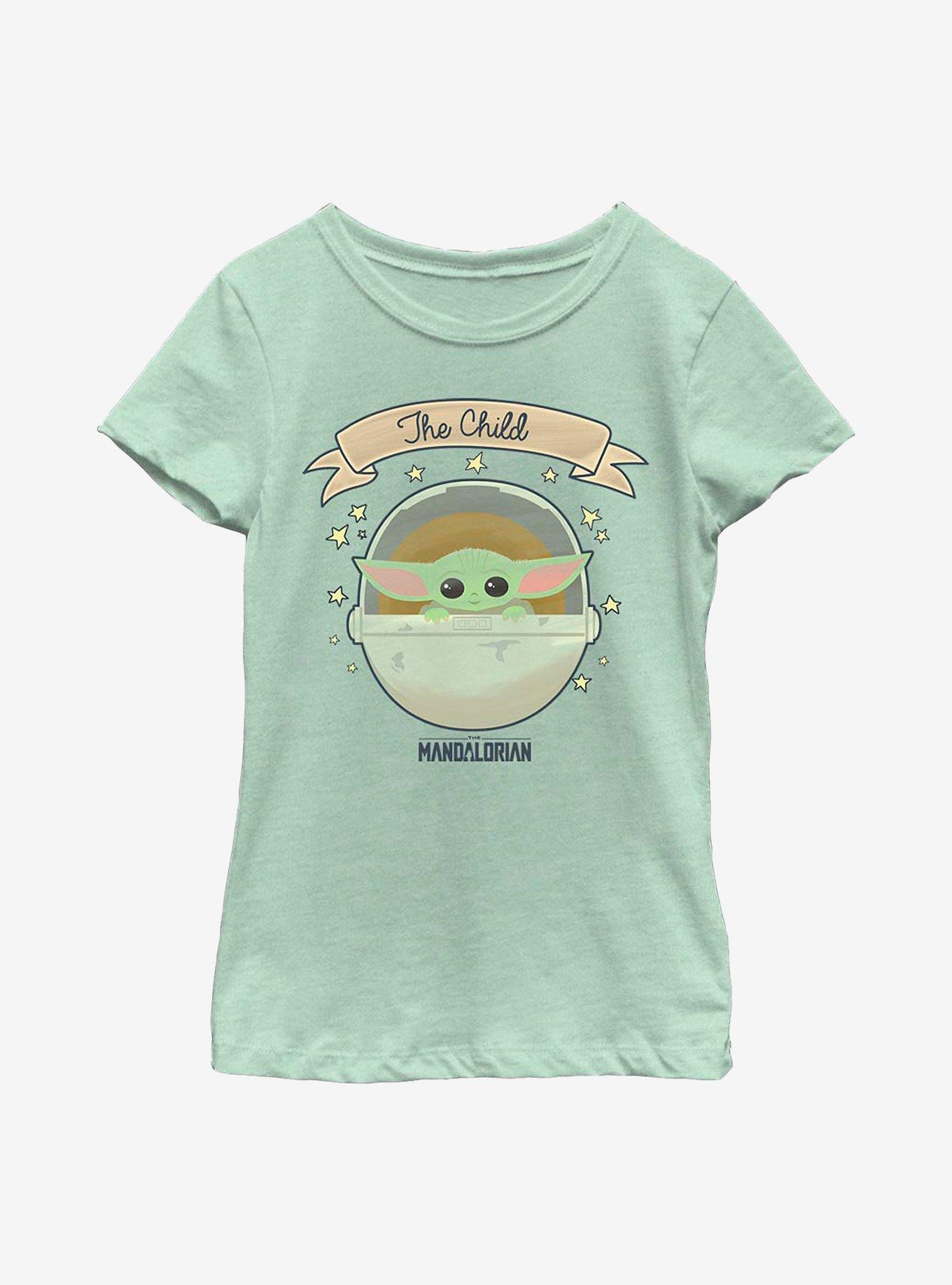 Star Wars The Mandalorian The Child Baby Chibi Youth Girls T-Shirt, , hi-res