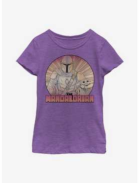 Star Wars The Mandalorian The Child Inside The Lines Youth Girls T-Shirt, , hi-res