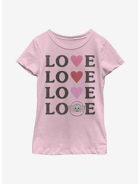 Star Wars The Mandalorian The Child Loved Child Youth Girls T-Shirt, , hi-res