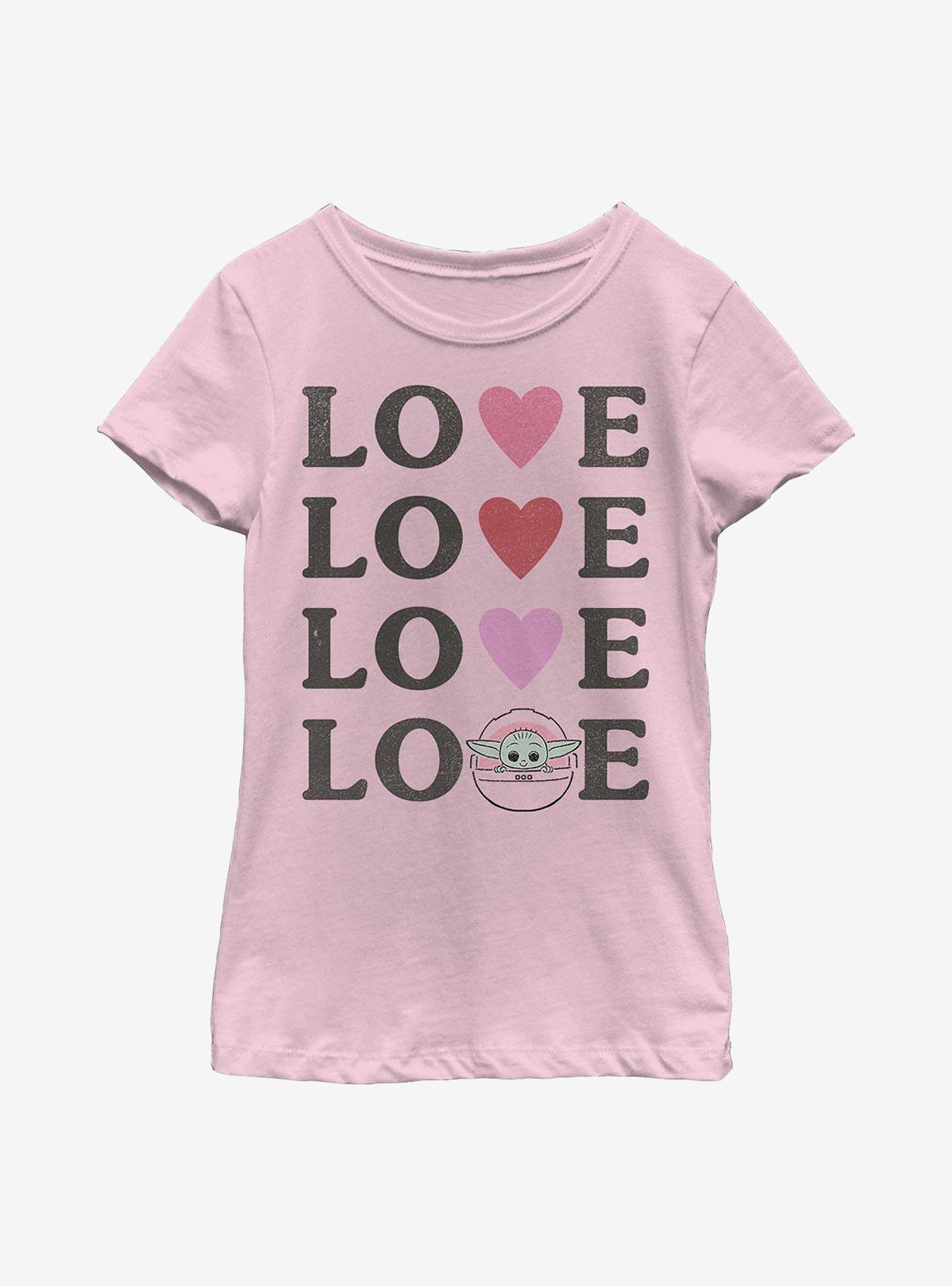 Star Wars The Mandalorian The Child Loved Child Youth Girls T-Shirt, , hi-res