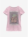 Star Wars The Mandalorian The Child Tarot Youth Girls T-Shirt, PINK, hi-res