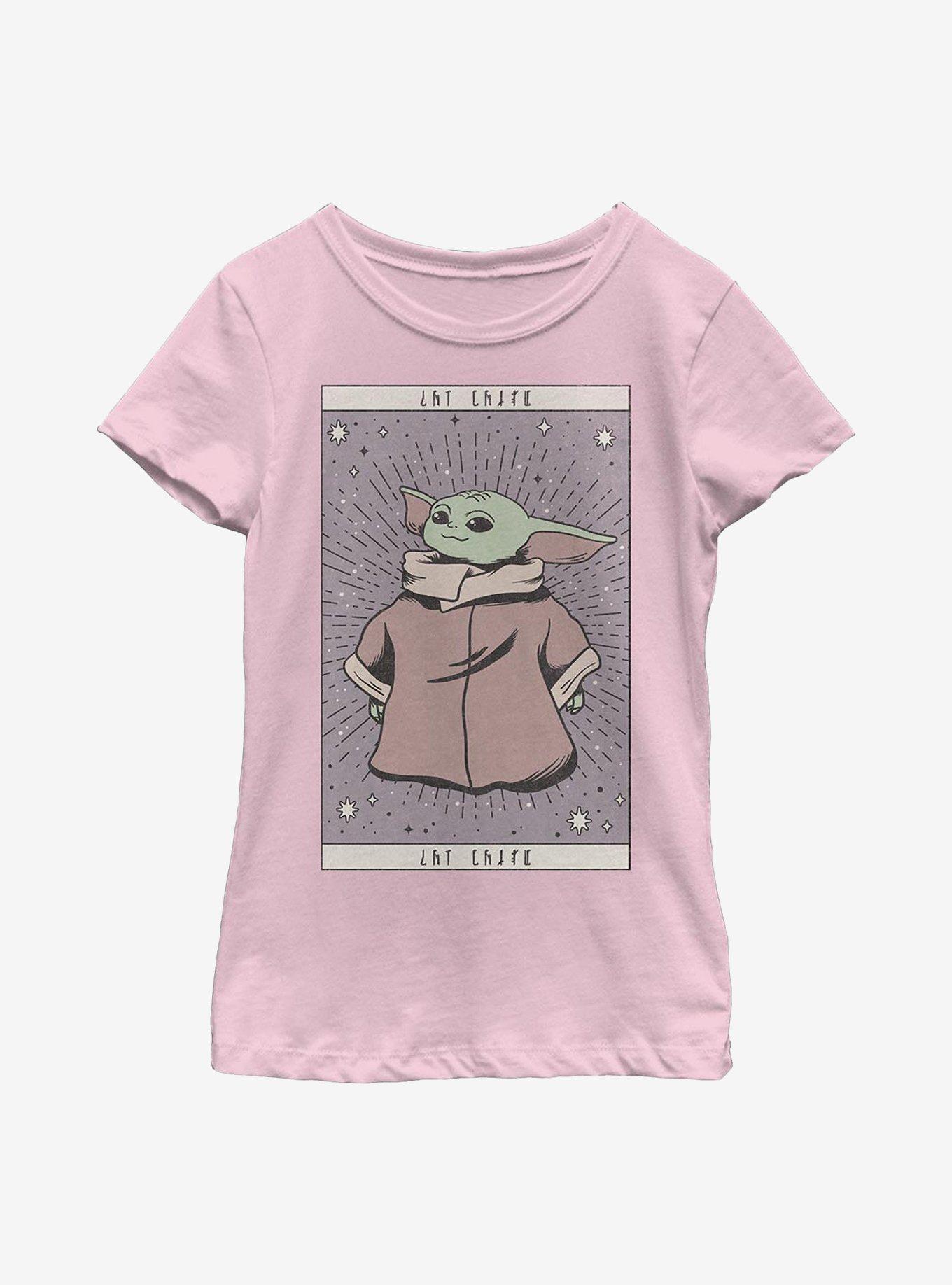 Star Wars The Mandalorian The Child Tarot Youth Girls T-Shirt, , hi-res