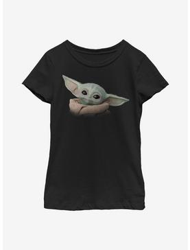 Star Wars The Mandalorian The Child Face Youth Girls T-Shirt, , hi-res