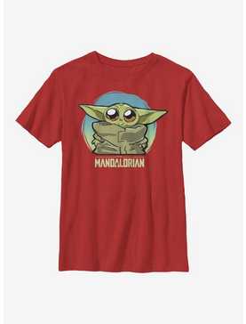 Star Wars The Mandalorian The Child Cute Baby Heart Youth T-Shirt, , hi-res