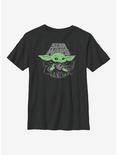 Star Wars The Mandalorian The Child Color Pop Soup Youth T-Shirt, BLACK, hi-res