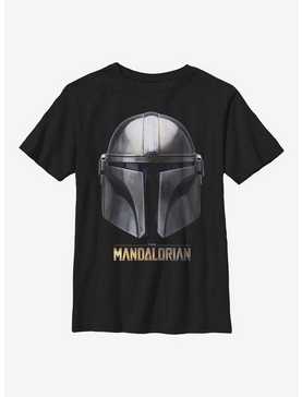 Star Wars The Mandalorian Helmet Youth T-Shirt, , hi-res