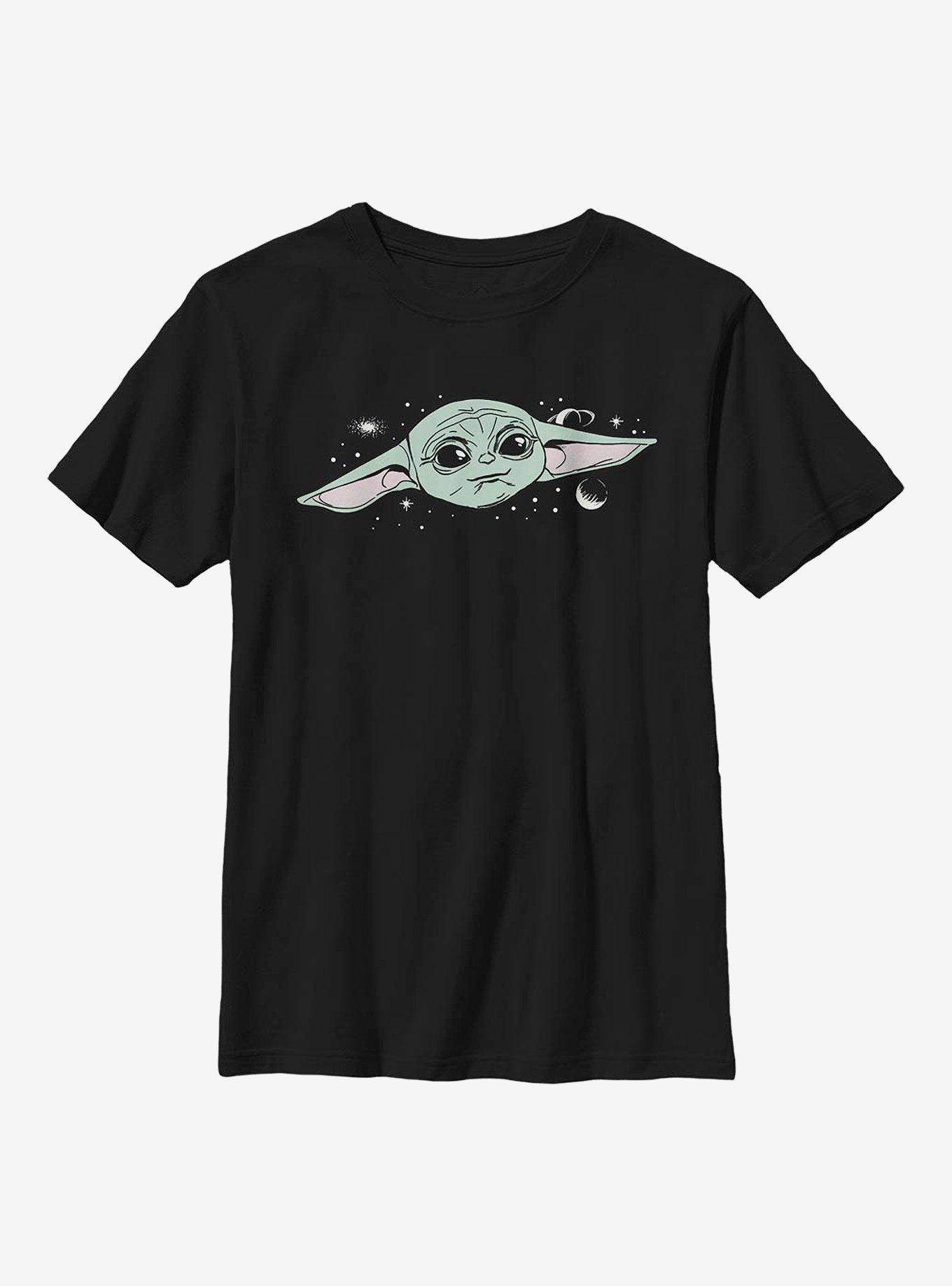 Star Wars The Mandalorian The Child Cute Big Face Youth T-Shirt, , hi-res