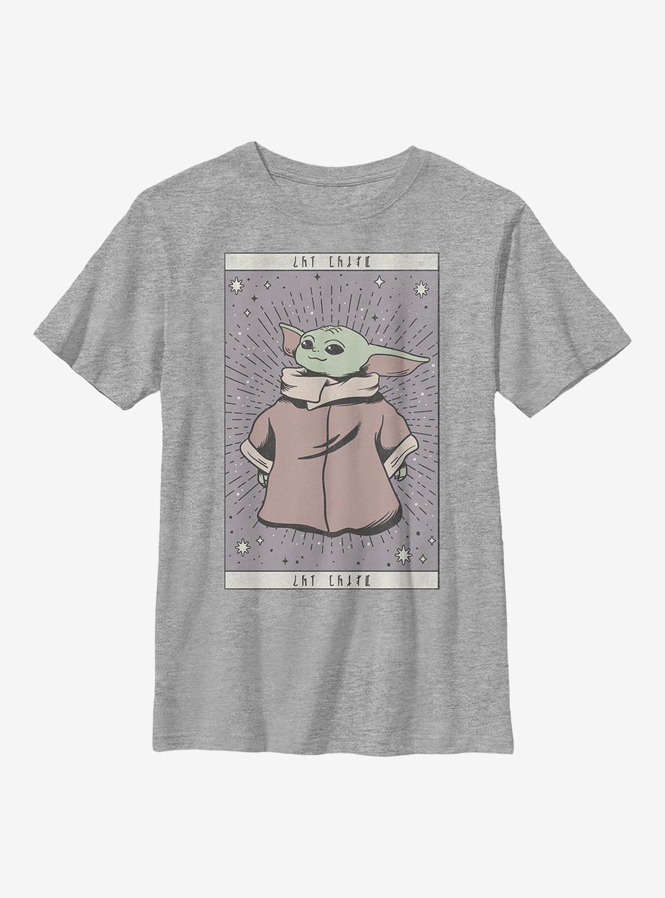 Star Wars The Mandalorian The Child Tarot Youth T-Shirt, , hi-res