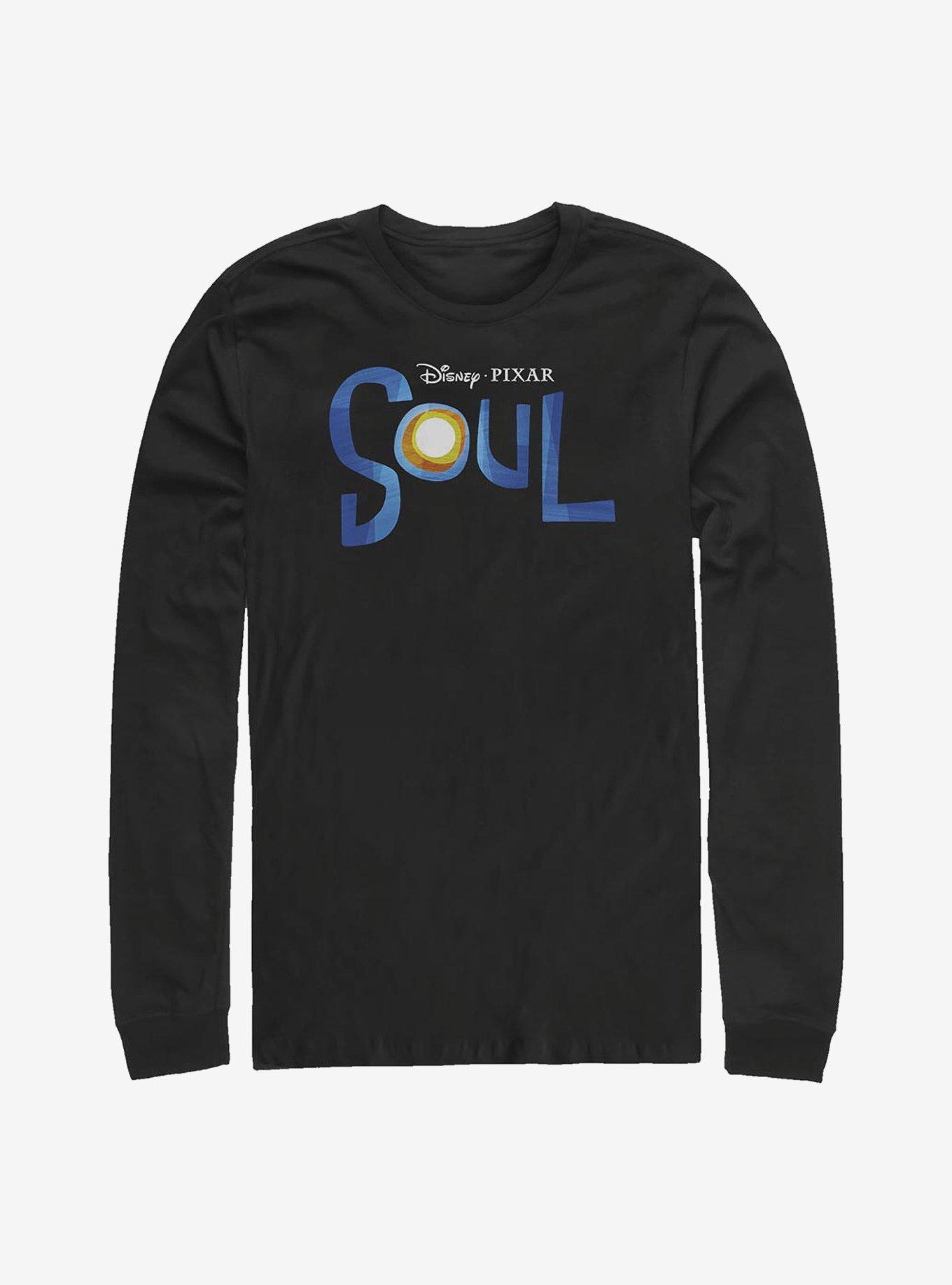 Disney Pixar Soul Logo Long-Sleeve T-Shirt, BLACK, hi-res