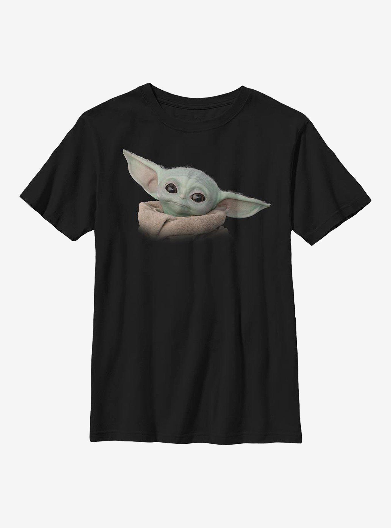 Star Wars The Mandalorian The Child Face Youth T-Shirt, , hi-res