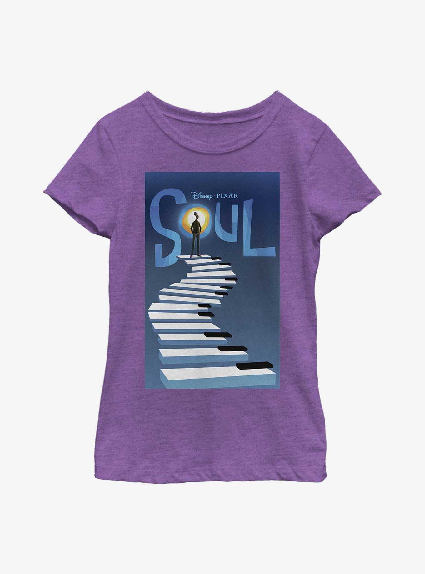 Disney Pixar Soul Poster Youth Girls T-Shirt, , hi-res
