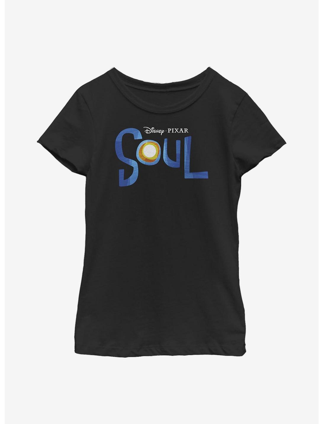 Disney Pixar Soul Logo Youth Girls T-Shirt, BLACK, hi-res