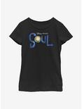 Plus Size Disney Pixar Soul Logo Youth Girls T-Shirt, BLACK, hi-res