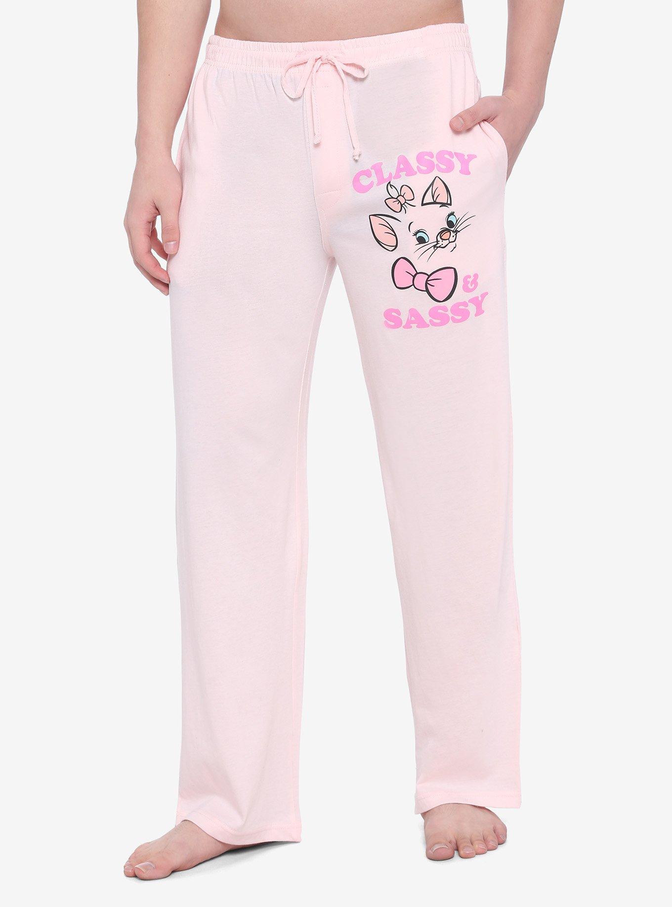 Disney The Aristocats Bonjour Marie Girls Pajama Pants Plus Size