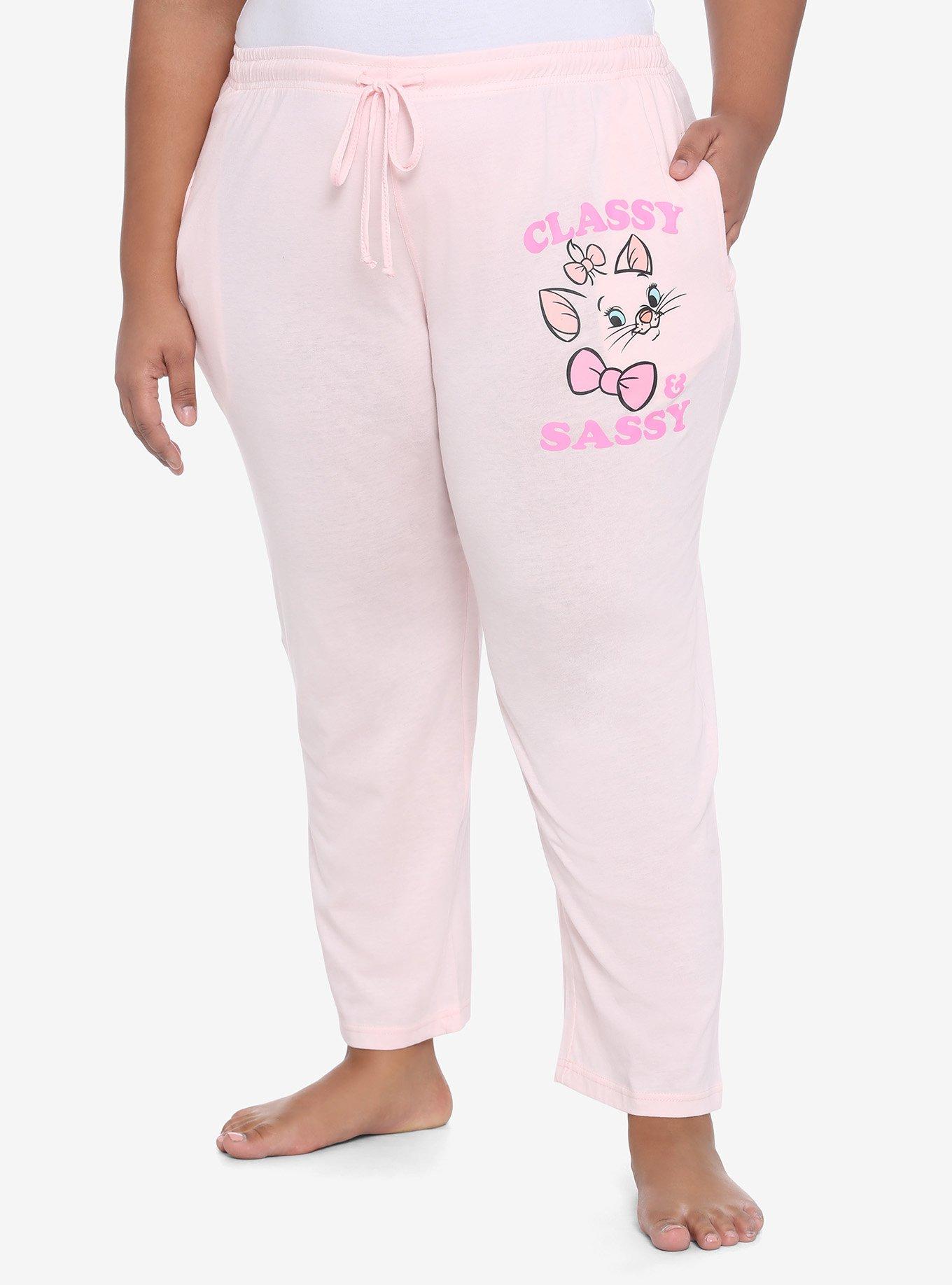 Disney The Aristocats Marie Classy & Sassy Girls Pajama Pants Plus Size, PINK, hi-res