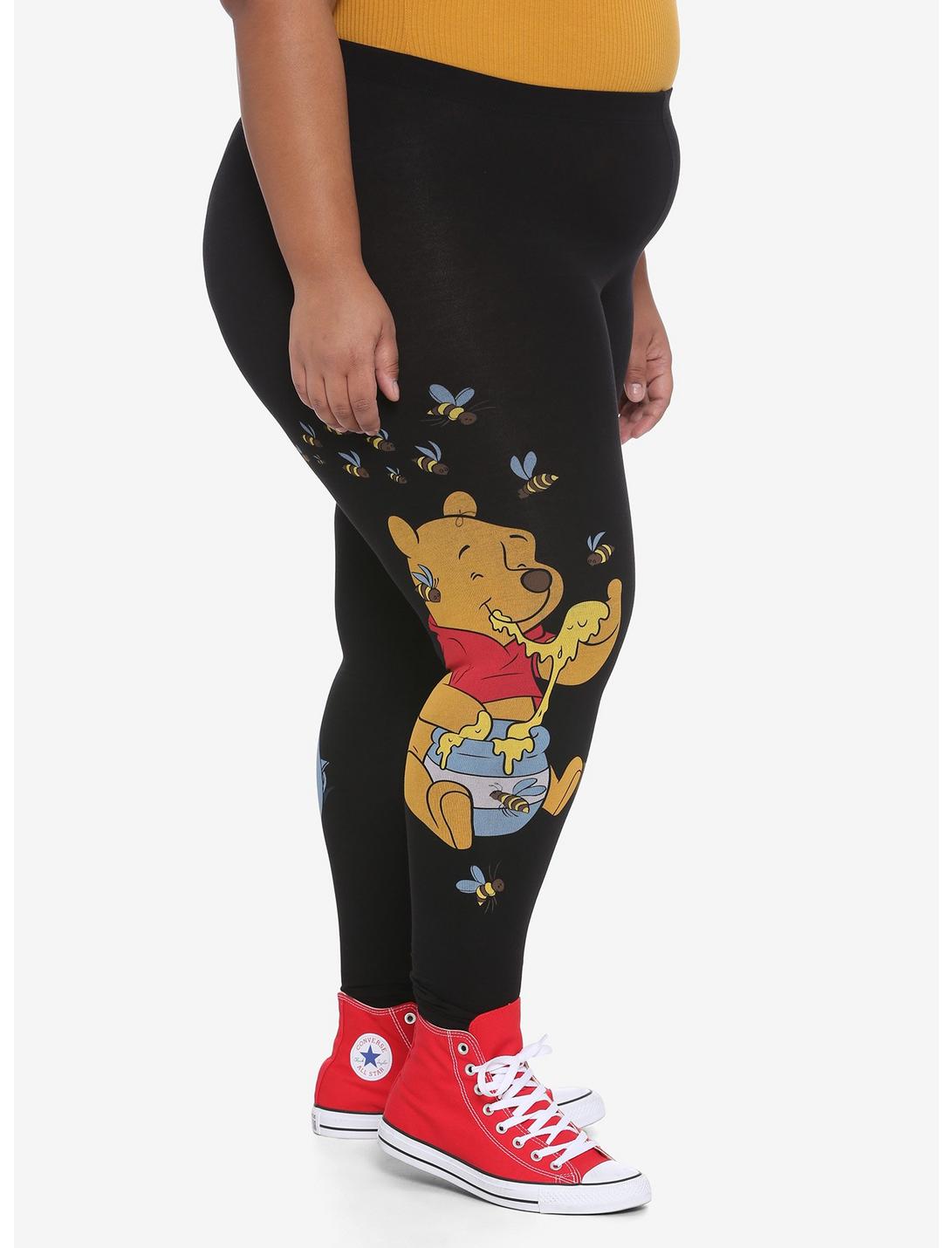 Disney Winnie The Pooh Character Leggings Plus Size, MULTI, hi-res