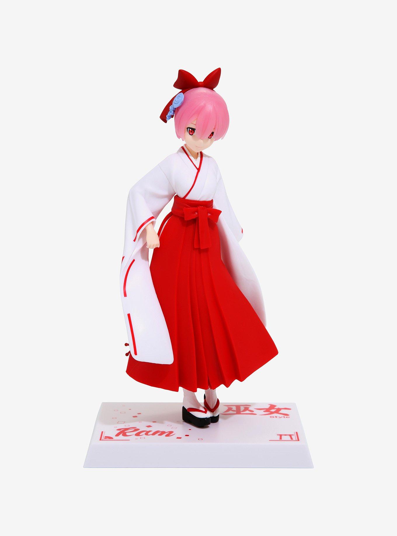 Sega Re:Zero Starting Life in Another World Super Premium Ram (Shrine Maiden Ver.) Figure, , hi-res