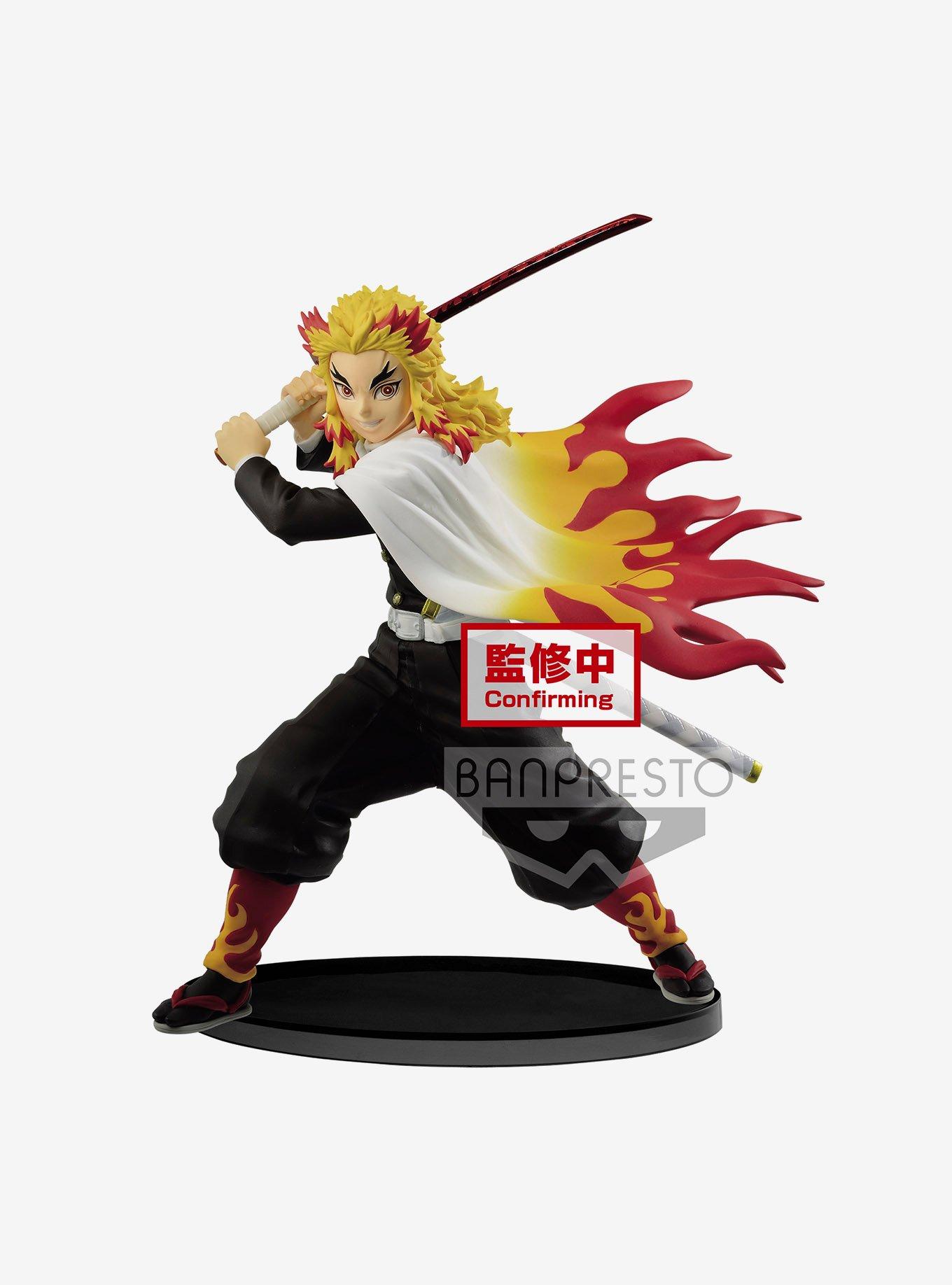Banpresto Demon Slayer: Kimetsu no Yaiba Vibration Stars Kyojuro Rengoku Figure (Ver. B), , hi-res