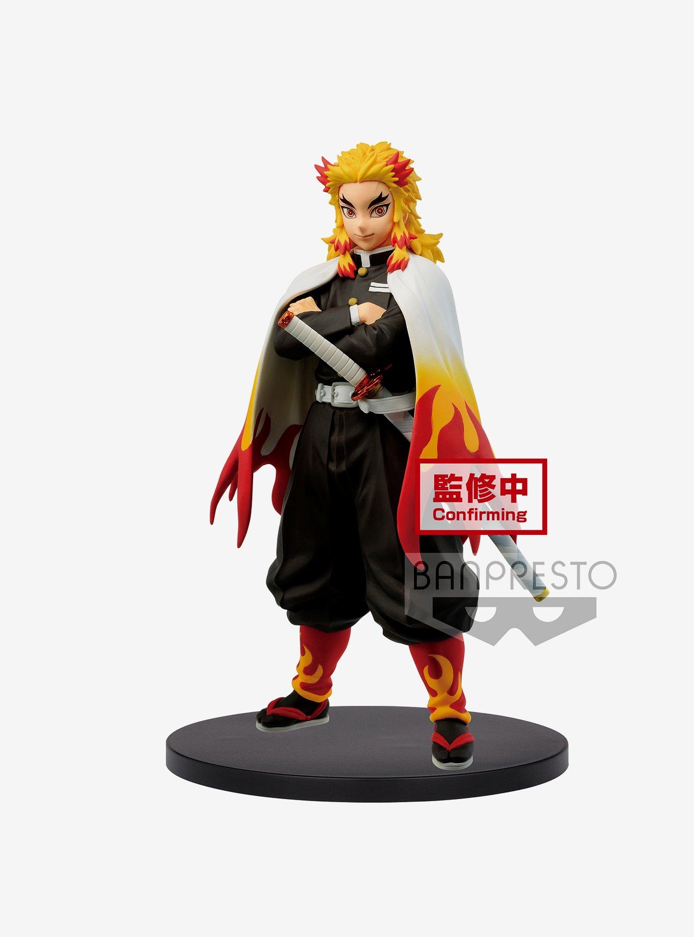 Banpresto Demon Slayer: Kimetsu no Yaiba Vol. 10 Kyojuro Rengoku Figure ...