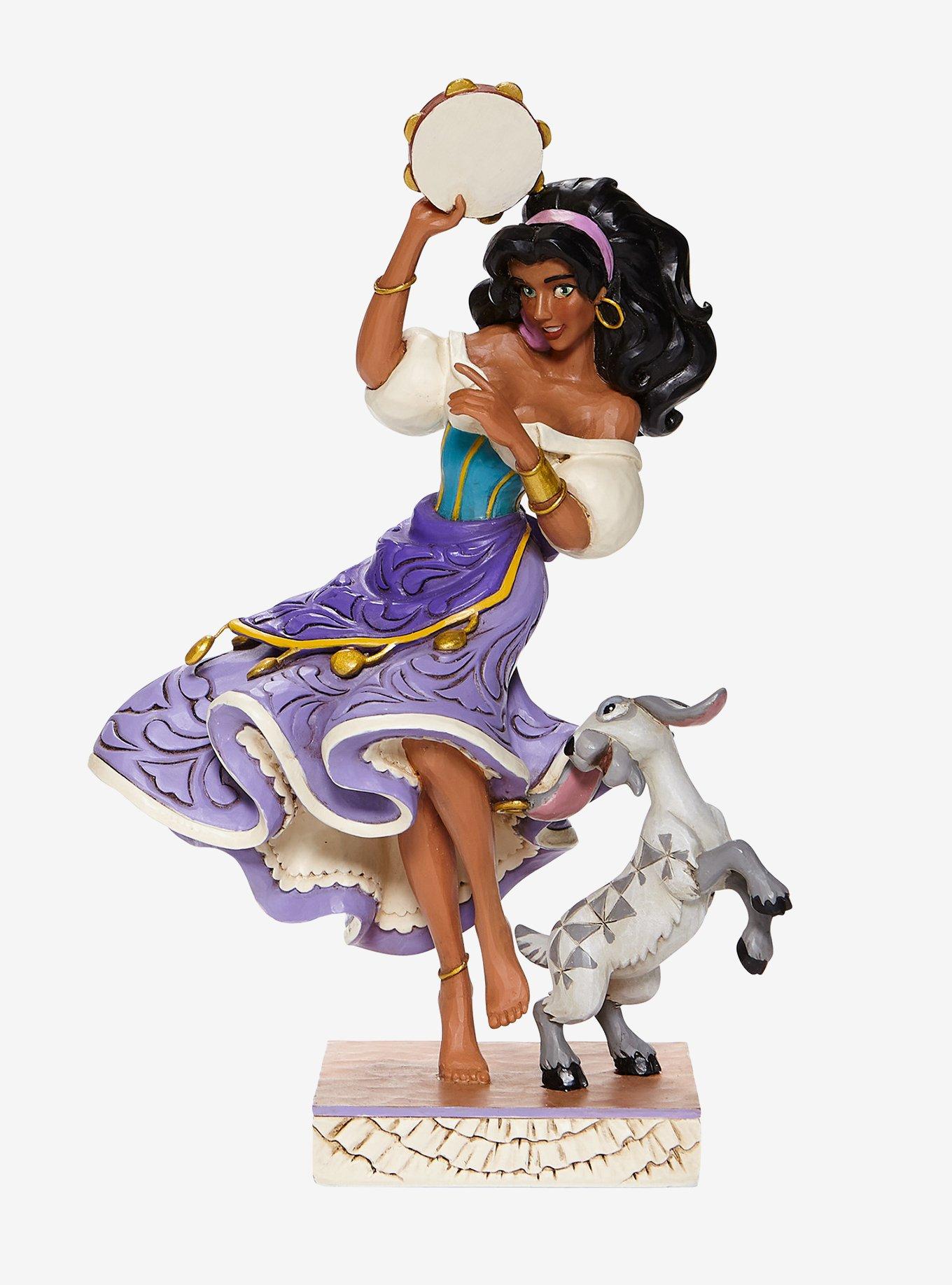 Disney Traditions The Hunchback of Notre Dame Esmeralda & Djali Statue, , hi-res