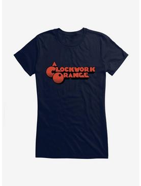 A Clockwork Orange Eyelash Font Logo Girls T-Shirt, , hi-res