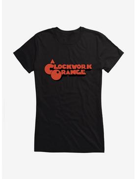 A Clockwork Orange Font Logo Girls T-Shirt, , hi-res