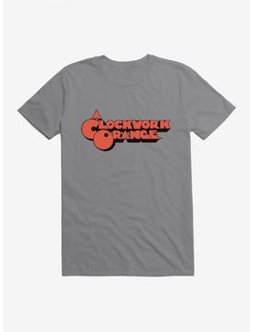 A Clockwork Orange Font Logo T-Shirt, STORM GREY, hi-res