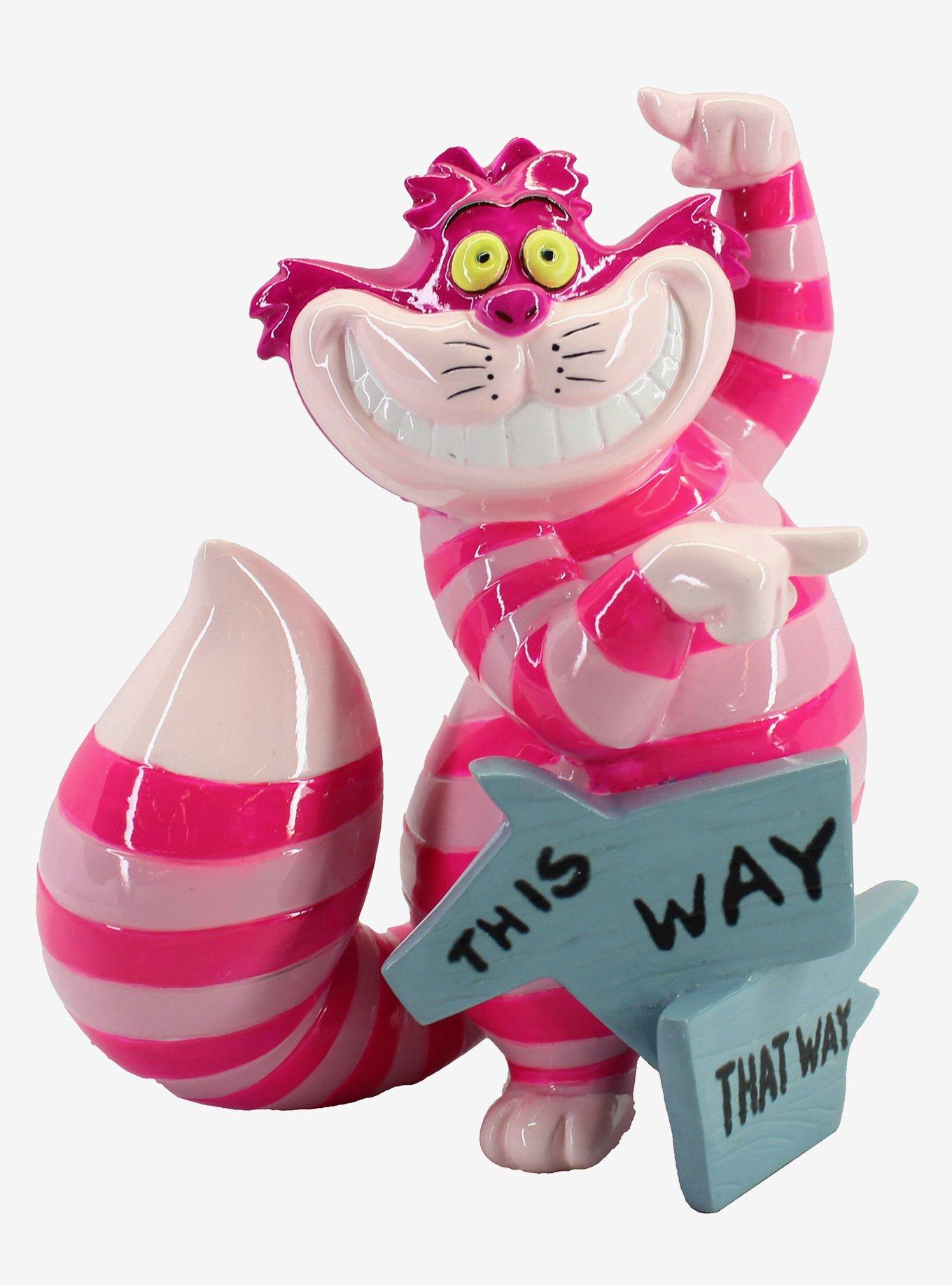 Disney Showcase Alice in Wonderland Cheshire Cat This Way Figurine, , hi-res